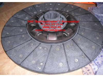 Диск сцепления ведомый 430 мм (Z=10, D=51) DF DONG FENG (ДОНГ ФЕНГ) 1601ZB1T-130 для самосвала фото 1 Стерлитамак