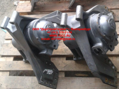 Ось балансира в сборе (нового образца NS-07, 2 стремянки) H HOWO (ХОВО) AZ9725520210 фото 1 Стерлитамак