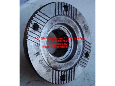 Фланец проходного вала D-165, 4 отв., с насечками, низкий, мелкий шлиц H HOWO (ХОВО) RHAZ9114320205 фото 1 Стерлитамак
