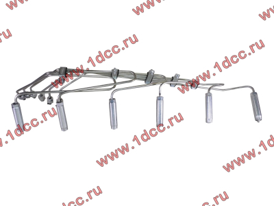 Трубки высокого давления ТНВД-форсунки, комплект 6шт D12E2 HOWO A7 VG1246080002 фото 1 Стерлитамак