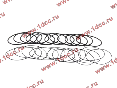 Кольцо уплотнительное гильзы цилиндра (комплект 12 тонких и 12 толстых) двигатель TD226B6G Lonking CDM (СДМ) 01153804/01153805 фото 1 Стерлитамак