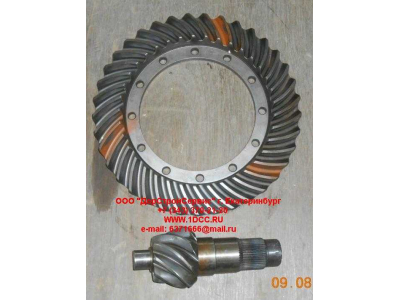 Коническая пара заднего редуктора моста (8:37 \\\\) CDM 855 Lonking CDM (СДМ)  фото 1 Стерлитамак