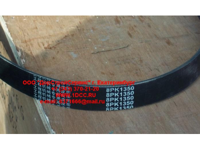 Ремень 8PK1350 помпы CDM 855 Lonking CDM (СДМ) 612600100069 фото 1 Стерлитамак