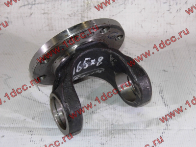 Фланец карданного вала D-165, 8 отв., гладкий, под крест. d-52 H HOWO (ХОВО) 26013314062 фото 1 Стерлитамак